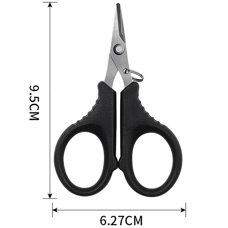 Fishing Braid Scissors, Stainless Steel Line Cutter for Saltwater &