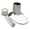 LASCO 03-1627 Chrome Plated Screw Stop Tub and Shower Flange