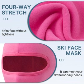 Balaclava Ski Mask Head Mask Full Face Mask Windproof Face Cover (US, Alpha, One Size, Grey)