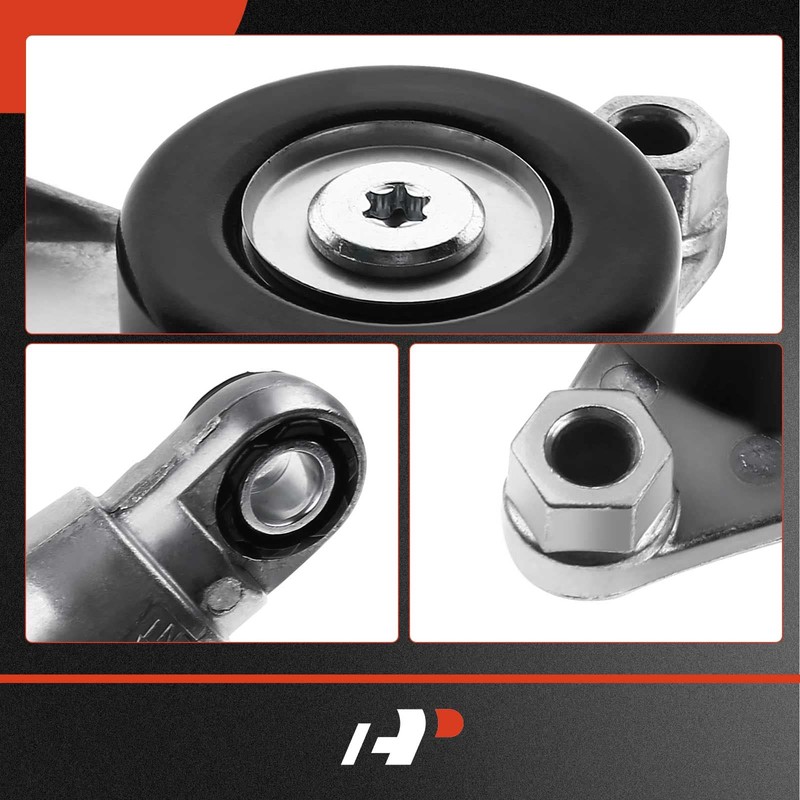 A-Premium Belt Tensioner Assembly with Pulley Compatible with Toyota RAV4
