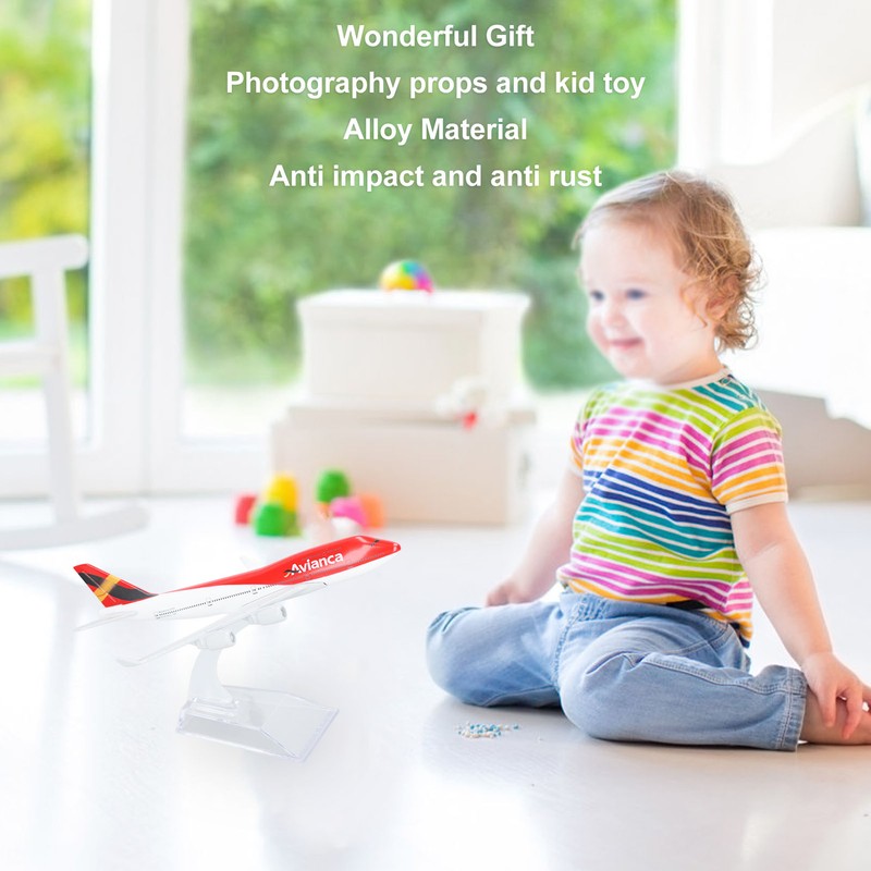 Aircraft Model Kid Adult Alloy Simulated Diecast Airplane Model Decoration