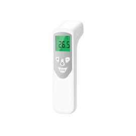 FIDAC Non-Contact Electronic Thermometer, Infrared, Fast, 1 Second, Temperature Measurement, 32 Records, Non-Contact Thermometer