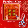 15 Styles 30Pcs Chinese New Year Window Stickers, Lunar New