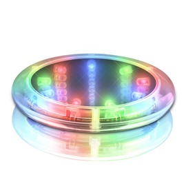 Light Up Infinity Tunnel LED Coasters (Set of 12)