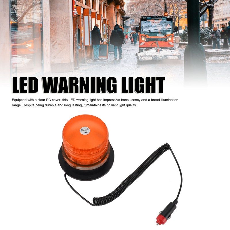LED Strobe Light IP67 Waterproof Magnetic LED Warning Safety Flashing