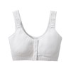 Women’s Front Hook Adaptive Bra - White LGE