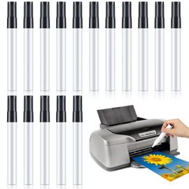 Affrolling 16 Pcs Thermal Printer Cleaning Pen Printer Cleaning Kit Printer Head Cleaning Kit for Electronic Face Sheet Print Head Alcohol Cleaning Card Printer