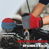 HANDLANDY Mens Work Gloves, Flexible Utility Working Gloves, Touch Screen