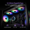 ID-COOLING FX360 INF 360mm Liquid CPU Cooler, AIO Cooler with