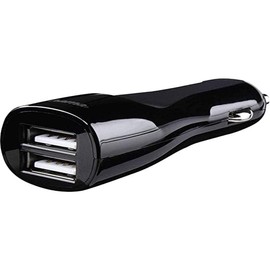 Hama Duo 4.8 173609 USB Charging Device for Car, Truck Output Current (Max) 4800 mA 2 x USB, Black