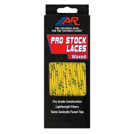 A&R Sports PSY72X Pro-Stock Laces Yellow 72", Waxed