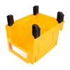 Garage Organizer Bin 377x213x178mm Thickened Slant Mouth Vertical and Back