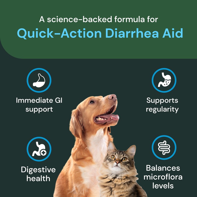 VetriScience Quick Action Diarrhea Aid Paste - Occasional Diarrhea Support