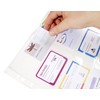 Exacompta - Ref 55046E - Polypropylene Specialist Business Card Punched