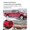 QAGGUM Fog Light Connector Pigtail Fit for Ford F150 2021