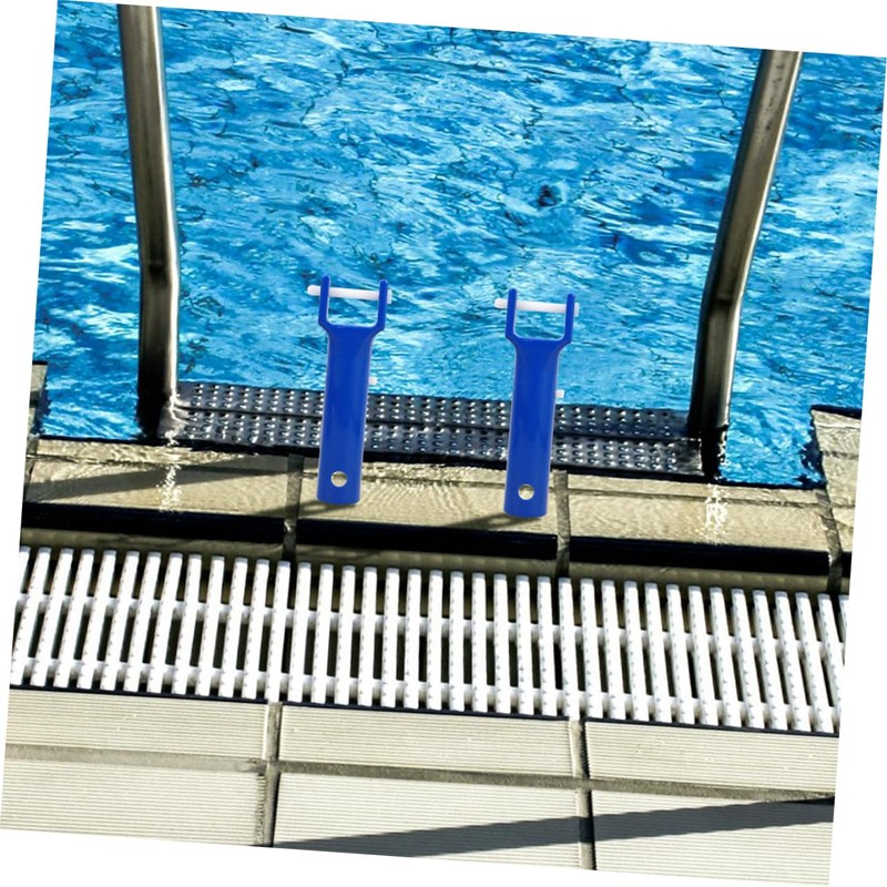 CAXUSD 5Pcs Pool Vacuum Handle Replacement V Shaped Clip Connector