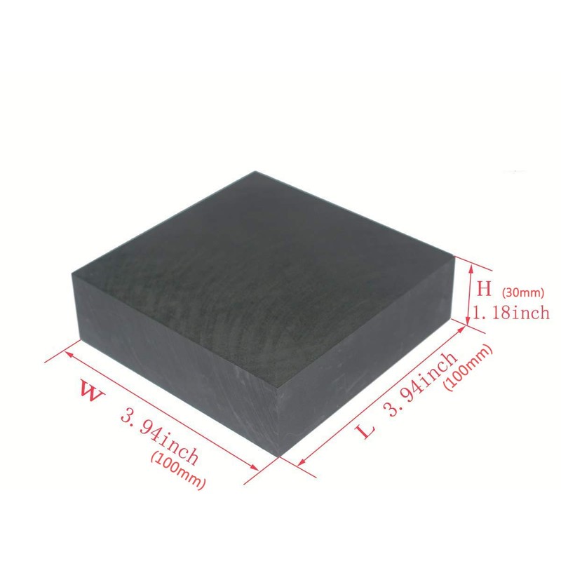 LLF 99.9% Purity Graphite Ingot Block EDM Graphite Plate Milling