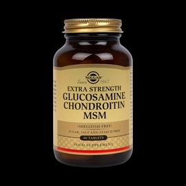 Solgar Extra Strength Glucosamine Chondroitin MSM 60 Tablets