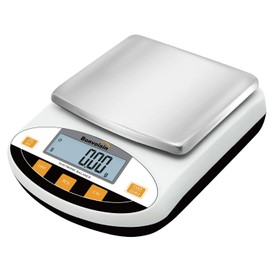 Bonvoisin Lab Scale 3000gx0.01g Digital Precision Analytical Balance - High Precision Electronic Scale for Jewelry, Kitchen, Scientific, and Laboratory Use