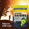 Wilderness Poets, Organic Golden Raisins - No added sugar -