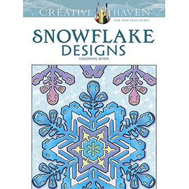 Creative Haven Snowflake Designs Coloring Book (Creative Haven Coloring Books)