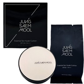 JUNGSAEMMOOL Essential Skin Nuder 17 Fairlight Cushion Original 14g+Refill 14g SPF50+ PA+++ / 정샘물 에센셜 스킨 누더 17페어라이트 쿠션 본품14g+리필14g SPF50+ PA+++