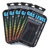 5pcs Gas Level Indicator Portable Magnetic Propane Fuel Level Indicators