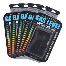 5pcs Gas Level Indicator Portable Magnetic Propane Fuel Level Indicators for Travel Camping