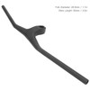 Mountain Bike Handlebars Carbon Fiber Integrated Handlebar Minus 17 Degrees