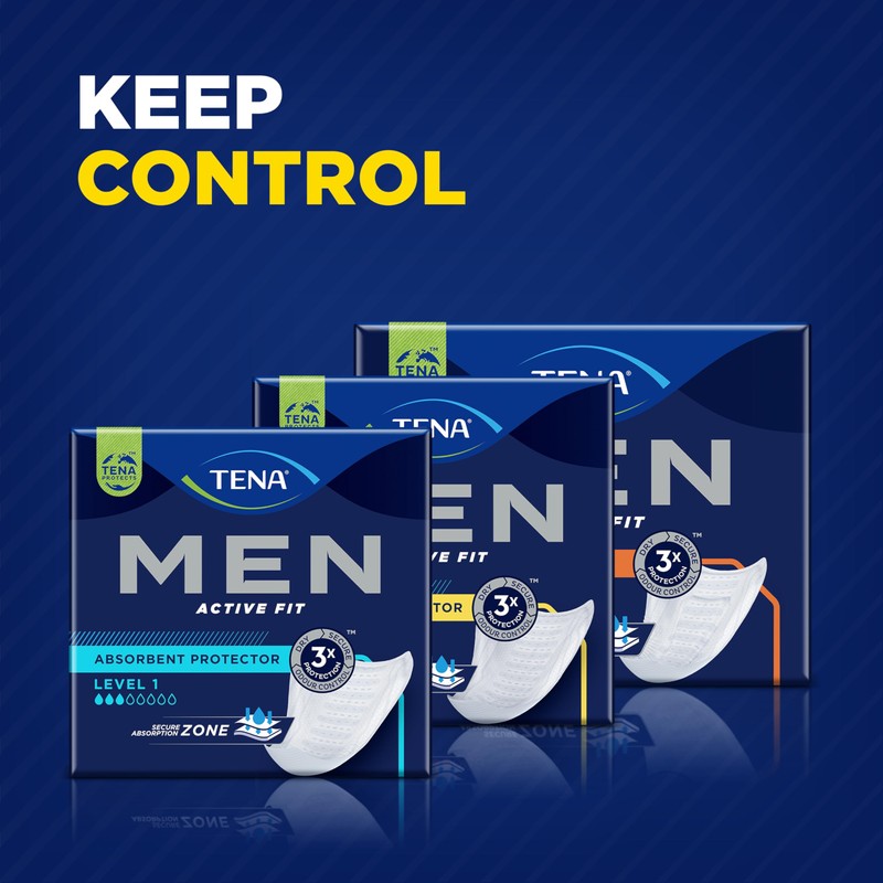 SQ50600PK - TENA MEN Moderate Absorbent Guard