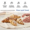 WHITEWRAP Flour Sack Towels for Bread Dough Proofing – 100%