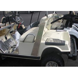 Compatible with Yamahaa G2/G9 Golf Cart Diamond Plate Side Pillar Covers