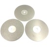 AcbbMNS 3Pcs 200mm 8 Inch Flat Lap Disc 180 320