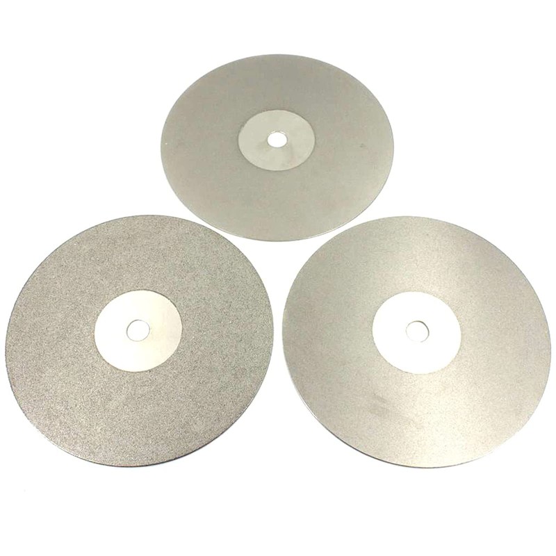 AcbbMNS 3Pcs 200mm 8 Inch Flat Lap Disc 180 320