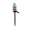 Solar Cartoon House LED Garden Stake Light, Warm Yellow Outdoor