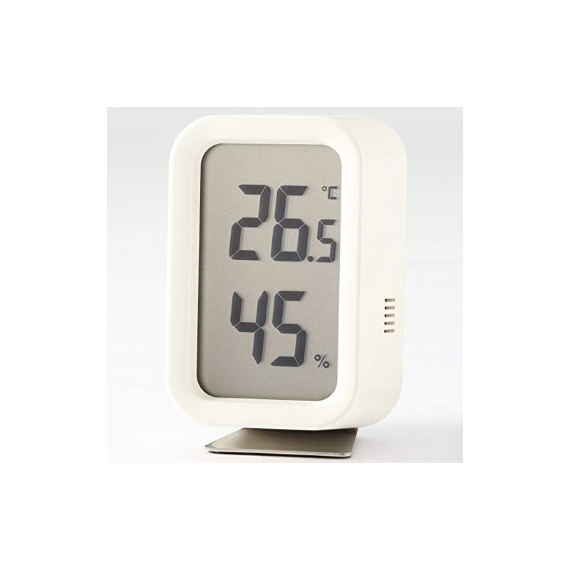 Mujin Ryohin Digital Thermometer and Hygrometer White/Model Number: MJ-DTHW1 15832378
