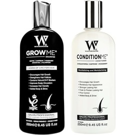 Watermans Hair Growth Shampoo and Conditioner Routine Set for Anti-Thinning Hair, Biotin DHT Blocker Women & Men Color-Safe Shampoo for Hair Loss & Hair Wellness