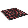 Rapeseed Cushion 24 x 24 cm Cherry Black
