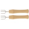 Teemando® 2 x jacket potato fork, holder for jacket potato