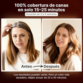 Herbishh - Champú colorante para cabello gris, champú con tinte natural para el cabello, colorea el cabello en minutos, dura hasta de 3 a 4 semanas, 5