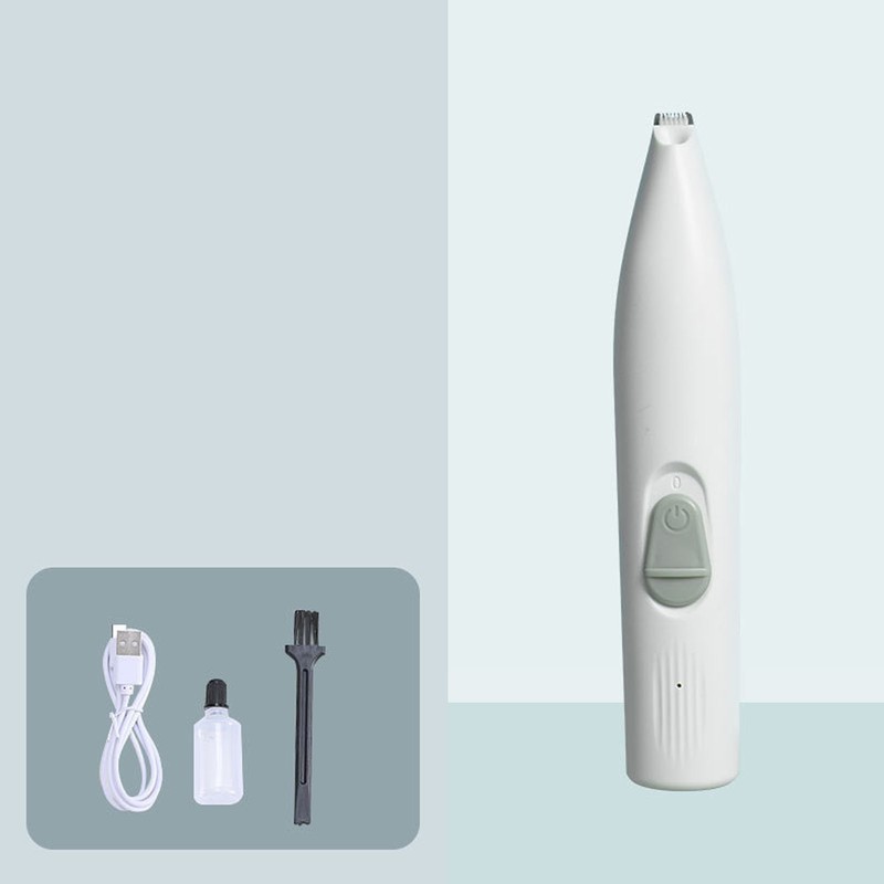 Pet Paw Hair Trimmer Rechargeable Low Noise Electric Dog Cat