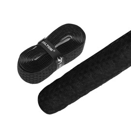 RENEWREVITAL Grip Tape, 6.6 ft (2 m), Fishing Rod, Long Type, Freely Cut, Tennis, Badminton, Anti-Slip, Comfortable Grip, Bicycle, Baseball Racket, Black