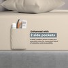 SleepRX 100% Cotton Sateen Sheets - 400 Thread Count, 3-Piece