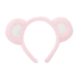 Vaguelly Cute Plush Bear Ears Headband for Women and Girls Cartoon Hairband for Cosplay Soft Cloth Material for Daily Wear and Hair Care Adorable Hair Accessory