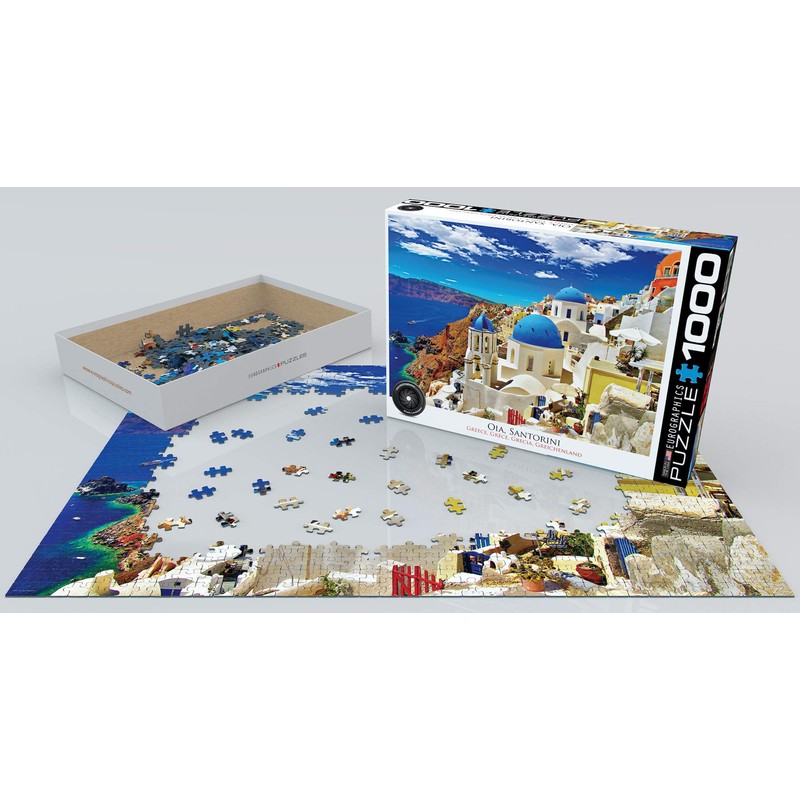 Oia Santorini Greece 1000-Piece Puzzle
