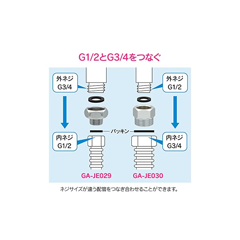 GAONA GA-JE029 Water Heater Nipple 20/13 Water Pipe Fitting