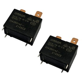 2X G4A-1A-E-CN G4A-1A-E-12VDC Air Conditioning Water Heaters 12V 20A 4-Pin Automotive PCB Relay for SFK-112DM JQX-102F 891WP-1A-C GT-1A-12D CMP6-S-DC12V