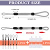 Amaxiu 6 Pcs Hand Wrist Strap Lanyards, Adjustable Phone Short
