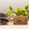 dekloaser24 Keyring Home Is Where You Park It Bus VanLife
