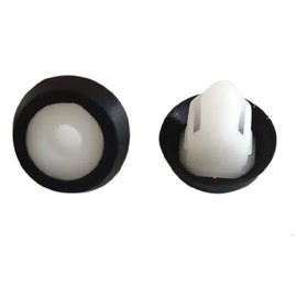 CAR PARTS AND CONSUMABLES 2 x captive nut replacement for rear number plate for A udi A1 Part no N10621301